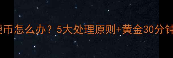 图片 🔥宝宝误吞硬币怎么办？5大处理原则+黄金30分钟抢救指南🔥1